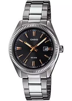 Японские наручные женские часы Casio LTP-1302D-1A2. Коллекция Analog