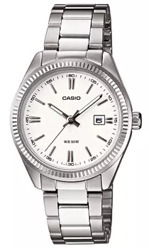 Японские наручные женские часы Casio LTP-1302D-7A1. Коллекция Analog