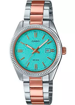 Японские наручные женские часы Casio LTP-1302PRG-2A. Коллекция Analog