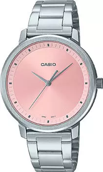Японские наручные женские часы Casio LTP-B115D-4E. Коллекция Analog
