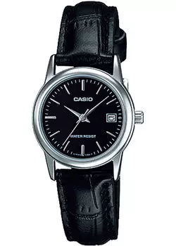 Японские наручные женские часы Casio LTP-V002L-1A. Коллекция Analog
