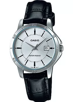 Японские наручные женские часы Casio LTP-V004L-7A. Коллекция Analog