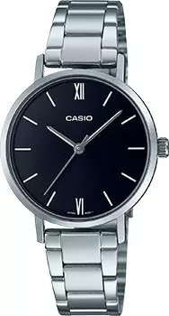 Японские наручные женские часы Casio LTP-VT02D-1A. Коллекция Analog