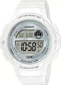 Японские наручные женские часы Casio LWS-1200H-7A1. Коллекция Digital