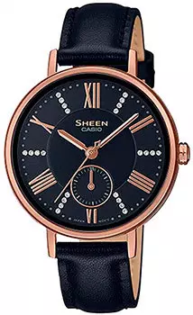 Японские наручные женские часы Casio SHE-3066PGL-1A. Коллекция Sheen