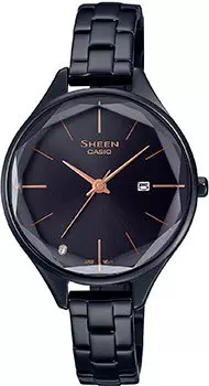 Японские наручные женские часы Casio SHE-4062BD-1A. Коллекция Sheen