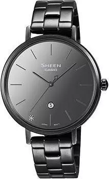 Японские наручные женские часы Casio SHE-4544BD-1AUDF. Коллекция Sheen