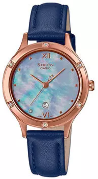 Японские наручные женские часы Casio SHE-4546PGL-2A. Коллекция Sheen