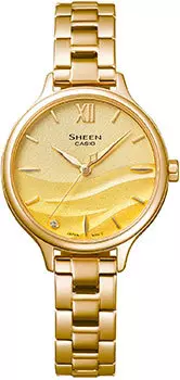 Японские наручные женские часы Casio SHE-4550G-9A. Коллекция Sheen