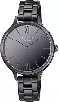 Японские наручные женские часы Casio SHE-4560BD-1A. Коллекция Sheen