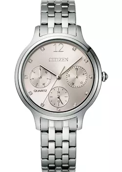 Японские наручные женские часы Citizen ED8180-52X. Коллекция Elegance