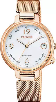 Японские наручные женские часы Citizen EE4033-87A. Коллекция Eco-Drive