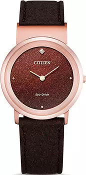 Японские наручные женские часы Citizen EG7072-19X. Коллекция Super Titanium