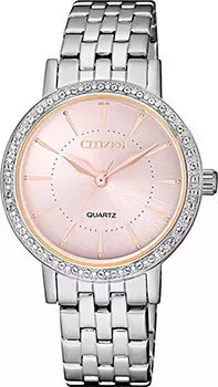 Японские наручные женские часы Citizen EL3041-87X. Коллекция Elegance