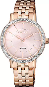 Японские наручные женские часы Citizen EL3043-81X. Коллекция Elegance