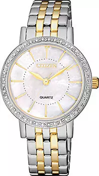Японские наручные женские часы Citizen EL3044-89D. Коллекция Elegance