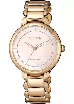 Японские наручные женские часы Citizen EM0673-83D. Коллекция Eco-Drive