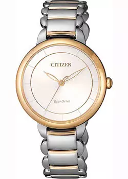 Японские наручные женские часы Citizen EM0674-81A. Коллекция Elegance