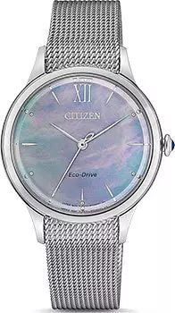 Японские наручные женские часы Citizen EM0810-84N. Коллекция Elegance