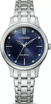 Японские наручные женские часы Citizen EM0890-85L. Коллекция Elegance