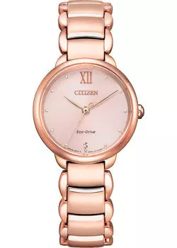 Японские наручные женские часы Citizen EM0922-81X. Коллекция Eco-Drive
