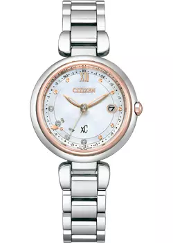 Японские наручные женские часы Citizen ES9466-65W. Коллекция xC