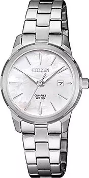 Японские наручные женские часы Citizen EU6070-51D. Коллекция Basic