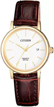 Японские наручные женские часы Citizen EU6092-08A. Коллекция Classic