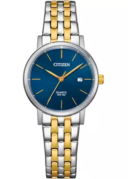 Японские наручные женские часы Citizen EU6096-58L. Коллекция Basic