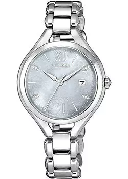 Японские наручные женские часы Citizen EW2560-86X. Коллекция Titanium
