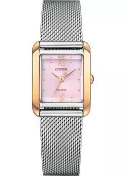 Японские наручные женские часы Citizen EW5596-66X. Коллекция Eco-Drive