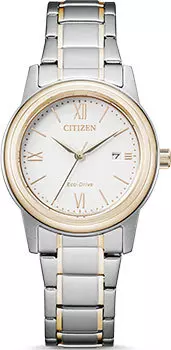 Японские наручные женские часы Citizen FE1226-82A. Коллекция Basic