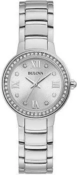 Японские наручные женские часы Bulova 96L280. Коллекция Crystal Ladies