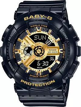 Японские наручные женские часы Casio BA-110X-1A. Коллекция Baby-G