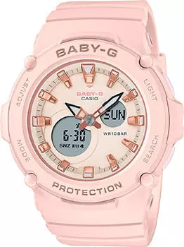 Японские наручные женские часы Casio BGA-275-4A. Коллекция Baby-G