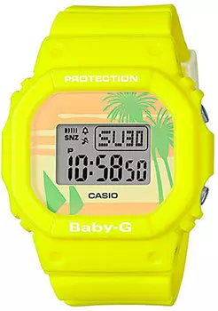 Японские наручные женские часы Casio BGD-560BC-9. Коллекция Baby-G