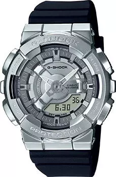 Японские наручные женские часы Casio GM-S110-1A. Коллекция G-Shock