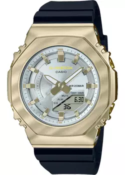 Японские наручные женские часы Casio GM-S2100BC-1A. Коллекция G-Shock