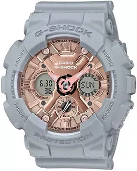 Японские наручные женские часы Casio GMA-S120MF-8AER. Коллекция G-Shock