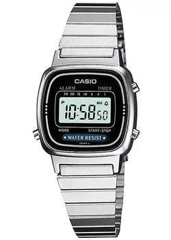 Японские наручные женские часы Casio LA670WEA-1E. Коллекция Vintage
