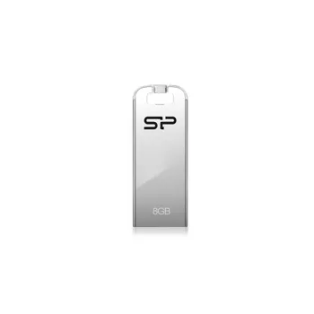 Флешка 8Gb USB 2.0 Silicon Power Touch Touch T03, серебристый (SP008GBUF2T03V1F)