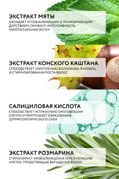 Сыворотка-активатор для роста волос Dr. Sea с ментолом и экстрактом розмарина, 100 мл