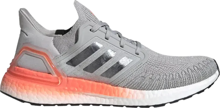 Кроссовки Adidas Wmns UltraBoost 20 'Grey Coral', серый