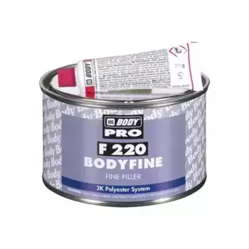 шпатлевка! BODY бел. 0.25кг PRO F220 FINE полиэфирная мелкозернистая доводочная\ 2200100050