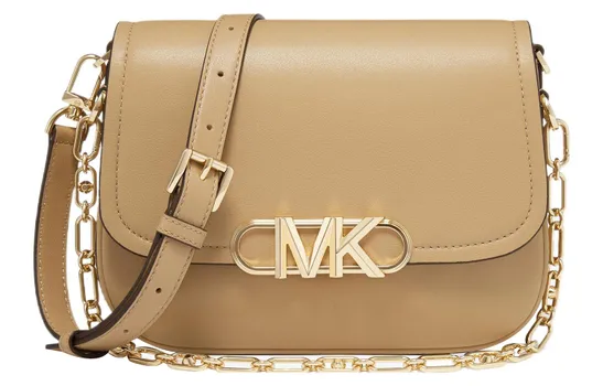 Сумка PARKER из коровьей кожи, сумка через плечо, женская, среднего размера, цвета верблюжьей шерсти MICHAEL KORS, Camel