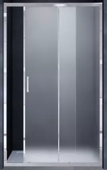 Душевая дверь Vincea Alpha 130 см хром, стекло текстурное, VDS-3AL130MT