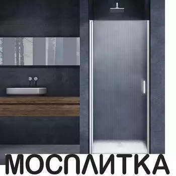 Душевая дверь Vincea Alpha VDP-3AL750MT, хром, стекло текстурное
