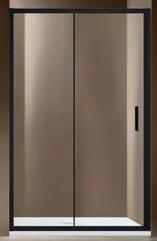 Душевая дверь Vincea Garda VDS-1G120CLB 120 см черный, стекло прозрачное