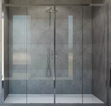 Душевая дверь Vincea Garda VDS-1G2200CL 200 см хром, стекло прозрачное