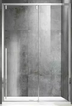 Душевая дверь Vincea Lugano VDS-1L160CL-1 160 см хром, стекло прозрачное, Easy Clean